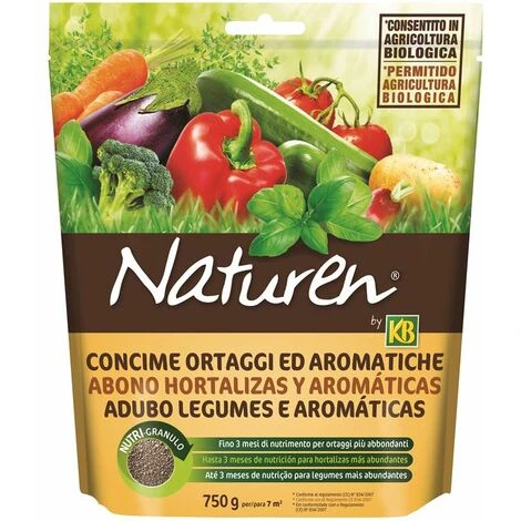 KB CONCIME ORTAGGI & AROMATICHE 750 G 1 KB CONCIME ORTAGGI & AROMATICHE 750 G