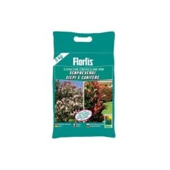 CONCIME GRANULARE SEMPREVERDI E SIEPI 5 KG FLORTIS PROTEZIONE CONCIME PIANTE GIARDINO