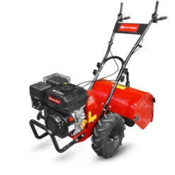 GARDEN TECHNIC RTV196-500P - Motocoltivatore A Scoppio 196cc - Larghezza Di Lavoro 48cm