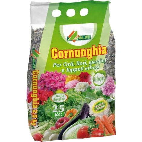 Cornunghia Naturale Concime Organico In Scaglie Lenta Cessione Sacco 2,5 Kg 1 Cornunghia Naturale Concime Organico In Scaglie Lenta Cessione Sacco 2,5 Kg