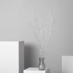 Rami Decorativi LED Con Batteria 1.2m Argento3xAA100 Mm3xAA