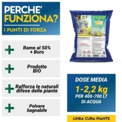OSSICLORURO DI RAME REALE 50 - 1 Kg -Negozio al dettaglio Piante Casa 19604645 3