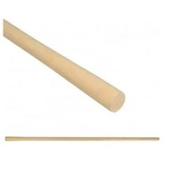 No Brand MANICO PER ZAPPA IN LEGNO TONDO DIAM 40 MM LUNGHEZZA 140 CM PER GIARDINAGGIO AGR