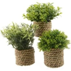 Pianta Verde Artificiale In Vaso 16 Cm