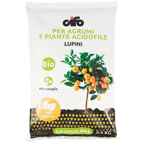 Concime Bio Lupini Per Agrumi E Acidofile - Cifo 1 Concime Bio Lupini Per Agrumi E Acidofile - Cifo