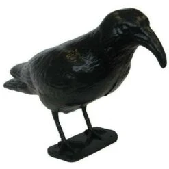 Spaventapasseri Spaventa Uccelli Da Giardino Per Esterni E Balcone A Forma Di Corvo -Corvo