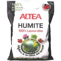 Altea HUMITE Leonardite Acidi Umici Aumenta Fertilita' Terreno Orto Giardino 5 KG