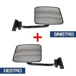 SPECCHIO UNIVERSALE DESTRO SINISTRO TRATTORE MACCHINA OPERATRICE MULETTO 19659/1