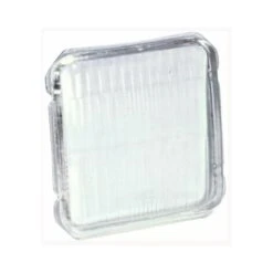 VETRO DI RICAMBIO PER FANALE QUADRATO TRATTORE ADATTABILE SAME (34705)