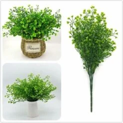 LangRay Arbusti Artificiali Cespugli, Plastica Piante Verdi Finte Interni Esterni Matrimonio Giardino Domestico Veranda Cucina Ufficio Centrotavola Arrangiamenti Decorazione Di Natale - Verde 8 Pezzi 8 LangRay Arbusti Artificiali Cespugli, Plastica Piante Verdi Finte Interni Esterni Matrimonio Giardino Domestico Veranda Cucina Ufficio Centrotavola Arrangiamenti Decorazione Di Natale - Verde 8 Pezzi -Negozio al dettaglio Piante Casa 27831514 4