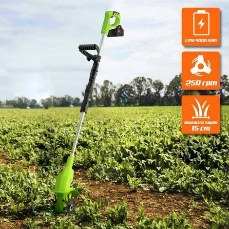 Motozappa Elettrozappa Batteria Litio 20V 4000 Mah Zappatrice Zappa Elettrica 5 Motozappa Elettrozappa Batteria Litio 20V 4000 Mah Zappatrice Zappa Elettrica - immagine 5