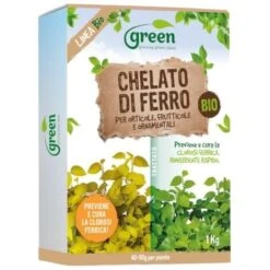 CONCIME Riverdente CHELATO DI FERRO Ingiallimento Foglia KIRON PLUS 1 KG GREEN