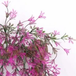 2 Pezzi Faux Ivy Pianta Di Edera Artificiale Ivy Fall Foglia Di Edera Artificiale Decorazioni Di Nozze Falsi Glicine Decorazioni Per Feste In Giardino - Rosso -Negozio al dettaglio Piante Casa 30853585 3