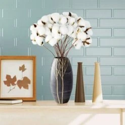 Ramo Di Cotone Stelo Naturale Fattoria Fiori Secchi Rami Di Cotone Pianta Di Cotone Fiori Secchi Artificiali (20 Pezzi) 9 Ramo Di Cotone Stelo Naturale Fattoria Fiori Secchi Rami Di Cotone Pianta Di Cotone Fiori Secchi Artificiali (20 Pezzi) -Negozio al dettaglio Piante Casa 31782315 5
