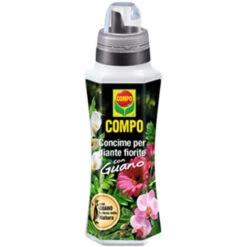 Concime Per Piante Fiorite Con Guano Flacone 0,5 Lt Compo