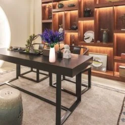 Fiori Artificiali Di Lavanda, Decorazione Di Bouquet Di Fiori Artificiali, Piante Artificiali Finte Per Decorazioni Da Giardino Per Interni Ed Esterni - 6 Pezzi / Viola -Negozio al dettaglio Piante Casa 33851020 5