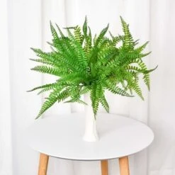SOEKAVIA 3 Pezzi Arbusti Di Piante Di Felce Di Boston Artificiale Cespugli Verdi Per Interni Esterni Giardino Di Casa Ufficio Portico Decorazioni Per Matrimoni -Negozio al dettaglio Piante Casa 35821457 3