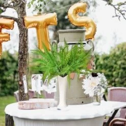 SOEKAVIA 3 Pezzi Arbusti Di Piante Di Felce Di Boston Artificiale Cespugli Verdi Per Interni Esterni Giardino Di Casa Ufficio Portico Decorazioni Per Matrimoni -Negozio al dettaglio Piante Casa 35821457 5