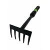 Rastrello Da Giardino 5 Denti 40 Cm Utensile Per Giardinaggio In Orto Aiuola