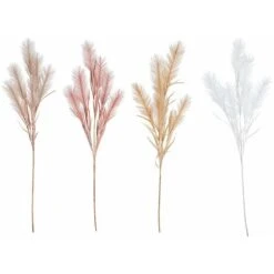 Ramo Artificiale Decorativo Infinity Con 6 Piume Decorazione Natalizia Per Interno H 80 Cm -Rosa -Negozio al dettaglio Piante Casa 44190370 4