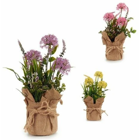 Pianta Decorativa Plastica (10 X 29 X 10 Cm) 2 Pianta Decorativa Plastica (10 X 29 X 10 Cm) - immagine 2