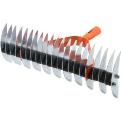RASTRELLO AERATORE ARIEGGIATORE DOPPIO IN ACCIAIO ZINCATO BRIXO 32 DENTI