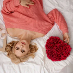 Relaxdays Box Di Rose A Forma Di Cuore, 18 Rose, Grigio, Resistente 10 Anni, Idea Regalo, Box Decorativo, Rosse 9 Relaxdays Box Di Rose A Forma Di Cuore, 18 Rose, Grigio, Resistente 10 Anni, Idea Regalo, Box Decorativo, Rosse -Negozio al dettaglio Piante Casa 51972808 5