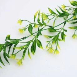 Piante Pendenti Verdi Artificiali Di 2 Pezzi Di Edera Artificiale Per Feste, Matrimoni, Cucina, Giardino, Decorazioni Per Ufficio Giallo -Negozio al dettaglio Piante Casa 52008564 4