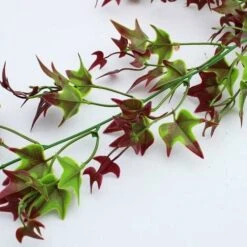 Artificial Ivy Hanging Set Of 2 For Home, Garden, Office, Home Decor Red -Negozio al dettaglio Piante Casa 52010384 4