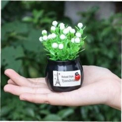 Artificiale Vaso Stabilimento Mini In Vaso Fiore Falso Grass Faux Vegetazione Fioriera Per Home Office Decorazione Della Tavola 7 Artificiale Vaso Stabilimento Mini In Vaso Fiore Falso Grass Faux Vegetazione Fioriera Per Home Office Decorazione Della Tavola -Negozio al dettaglio Piante Casa 52012425 3