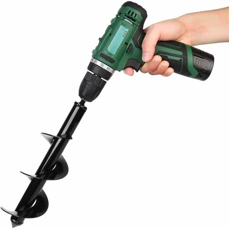 Fresa Da Giardino LangRay 80 Mm, Pratico Attrezzo Per Piantare, Punta Da Trapano Professionale Esagonale Per Bulbi Da Fiore, Piantatrice Per Perforazione Di Alberi (80 X 300 Mm) 5 Fresa Da Giardino LangRay 80 Mm, Pratico Attrezzo Per Piantare, Punta Da Trapano Professionale Esagonale Per Bulbi Da Fiore, Piantatrice Per Perforazione Di Alberi (80 X 300 Mm) - immagine 5