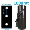 TELO FILM PACCIAMATURA BOBINA DA 1000 M FORATO IN LINEA 60 Cm LARG. 1 M