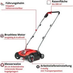 Einhell Ventilatore Verikutir Della Batteria 18V GC-SC 18/28 Li Power X-Change Dispositivo Solista 6 Einhell Ventilatore Verikutir Della Batteria 18V GC-SC 18/28 Li Power X-Change Dispositivo Solista -Negozio al dettaglio Piante Casa 52636988 3