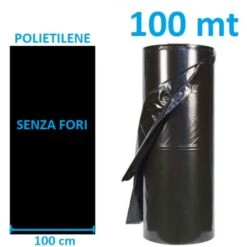 TELO FILM PACCIAMATURA Non FORATO BOBINA DA 100 M LARG. 1 M