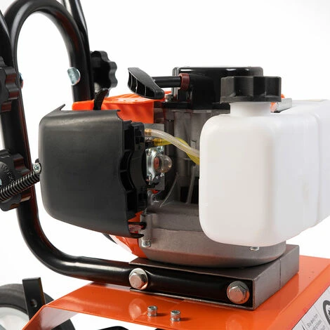 Motozappa Motocoltivatore A Scoppio 2 Tempi Da 52cc Raggio 30 Cm 3 Motozappa Motocoltivatore A Scoppio 2 Tempi Da 52cc Raggio 30 Cm - immagine 3