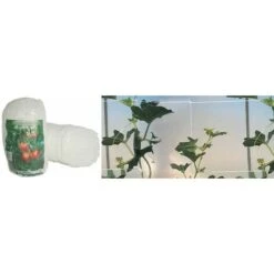 Rete Supporto Per Rampicanti In 1,50x10 Mt Bianca Ortaggi Piselli Fagioli Piante