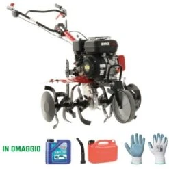 Motozappa Ama Mtz 80 Motore 7 Hp Fresa 80 Cm Trasmissione A Cinghia E Catena