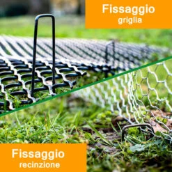 50 Picchetti In Robusto Acciaio Non Galvanizzato Per Fissaggio Telo Pacciamatura Recinzione Giardino Erba Sintetica Ancoraggio Prato Rete Lunghezza 150 Mm, 25 Mm Di Larghezza, Ø 3 Mm -Negozio al dettaglio Piante Casa 57205304 3