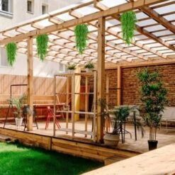 Piante Finte Rampicanti Artificiali Edera Finta Decorazioni Casa Da Esterno/Interno Ed Balconi Di Viti Appese Finto Verde Pareti-2 Confezioni -Negozio al dettaglio Piante Casa 59305711 5