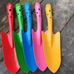 HIASDFLS Mini Pala A Mano Colorata, Set Di Cazzuole Attrezzi Da Giardino Per Fiori, Piantare Il Terreno, Scavare (confezione Da 5) -Negozio al dettaglio Piante Casa 59384787 5