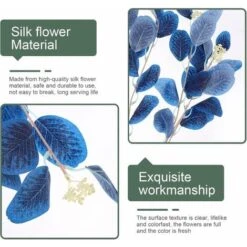 3 Pezzi Foglie Di Eucalipto Steli Sfusi Steli Verdi Artificiali Rami Di Piante Di Eucalipto Finti Per La Disposizione Dei Fiori Centrotavola Vaso Bouquet Da Sposa (rosso) 9 3 Pezzi Foglie Di Eucalipto Steli Sfusi Steli Verdi Artificiali Rami Di Piante Di Eucalipto Finti Per La Disposizione Dei Fiori Centrotavola Vaso Bouquet Da Sposa (rosso) -Negozio al dettaglio Piante Casa 63843530 5