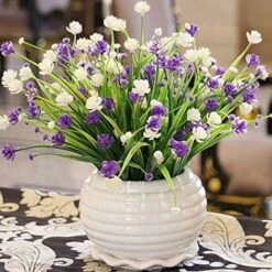 8 Pezzi Piante Da Fiori Artificiali Resistenti Ai Raggi UV All'aperto, 8 Rami Finti Plastica Fiordaliso Verde Arbusti Piante Fioriera Da Appendere All'aperto Per Interni Cucina Casa Matrimonio Ufficio 7 8 Pezzi Piante Da Fiori Artificiali Resistenti Ai Raggi UV All'aperto, 8 Rami Finti Plastica Fiordaliso Verde Arbusti Piante Fioriera Da Appendere All'aperto Per Interni Cucina Casa Matrimonio Ufficio -Negozio al dettaglio Piante Casa 63853737 3