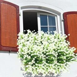 8 Pezzi Piante Da Fiori Artificiali Resistenti Ai Raggi UV All'aperto, 8 Rami Finti Plastica Fiordaliso Verde Arbusti Piante Fioriera Da Appendere All'aperto Per Interni Cucina Casa Matrimonio Ufficio 9 8 Pezzi Piante Da Fiori Artificiali Resistenti Ai Raggi UV All'aperto, 8 Rami Finti Plastica Fiordaliso Verde Arbusti Piante Fioriera Da Appendere All'aperto Per Interni Cucina Casa Matrimonio Ufficio -Negozio al dettaglio Piante Casa 63853737 5