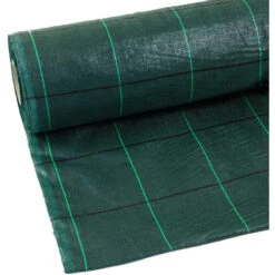 Telo Pacciamatura Drenante Polietilene Fondo Prato Sintetico H 100cm X 10mt STI