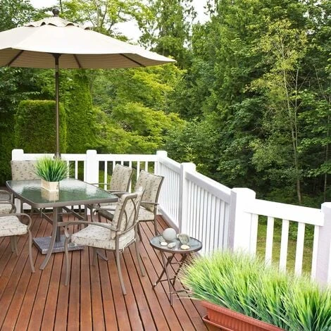 Confezione Da 12 Piante Artificiali Resistenti Ai Raggi UV Piante Artificiali In Plastica Che Non Sbiadiscono Decorazione Da Giardino/finestra (erba Verde) 4 Confezione Da 12 Piante Artificiali Resistenti Ai Raggi UV Piante Artificiali In Plastica Che Non Sbiadiscono Decorazione Da Giardino/finestra (erba Verde) - immagine 4