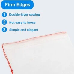 120 Sacchetti Di Protezione Per Frutta Da Giardino - 6x10 In Sacchetti Di Barriera In Nylon Per Frutta, Sacchetti In Rete Di Nylon Con Parte Superiore, Sacchetti A Rete Per Proteggere Frutta, Piante E -Negozio al dettaglio Piante Casa 67912957 3