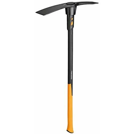 Fiskars Piccone IsoCore L Per Lavori Pesanti Su Terreni Duri E Sassosi, Lunghezza: 91 Cm, Peso: 3,4 Kg, Nero/Arancione, 1020166 2 Fiskars Piccone IsoCore L Per Lavori Pesanti Su Terreni Duri E Sassosi, Lunghezza: 91 Cm, Peso: 3,4 Kg, Nero/Arancione, 1020166 - immagine 2