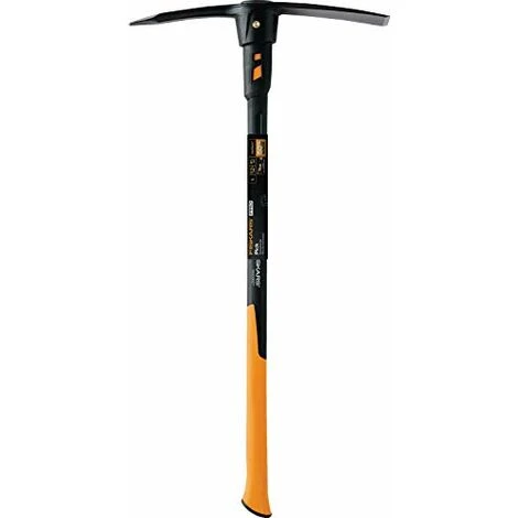 Fiskars Piccone IsoCore L Per Lavori Pesanti Su Terreni Duri E Sassosi, Lunghezza: 91 Cm, Peso: 3,4 Kg, Nero/Arancione, 1020166 3 Fiskars Piccone IsoCore L Per Lavori Pesanti Su Terreni Duri E Sassosi, Lunghezza: 91 Cm, Peso: 3,4 Kg, Nero/Arancione, 1020166 - immagine 3