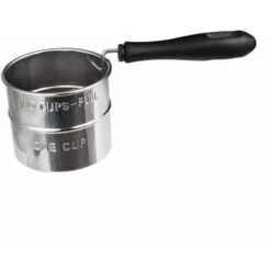 Setaccio Per Farina Portatile In Acciaio Inox Setaccio Per Farina - Setaccio Per Farina A Manovella Rotante A Cestello