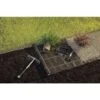 TELO PACCIAMATURA NERO MT 1,05 X 100 =MQ 105 ANTI ERBACCE PER ORTO, GIARDINO, STABILIZZAZIONE UV